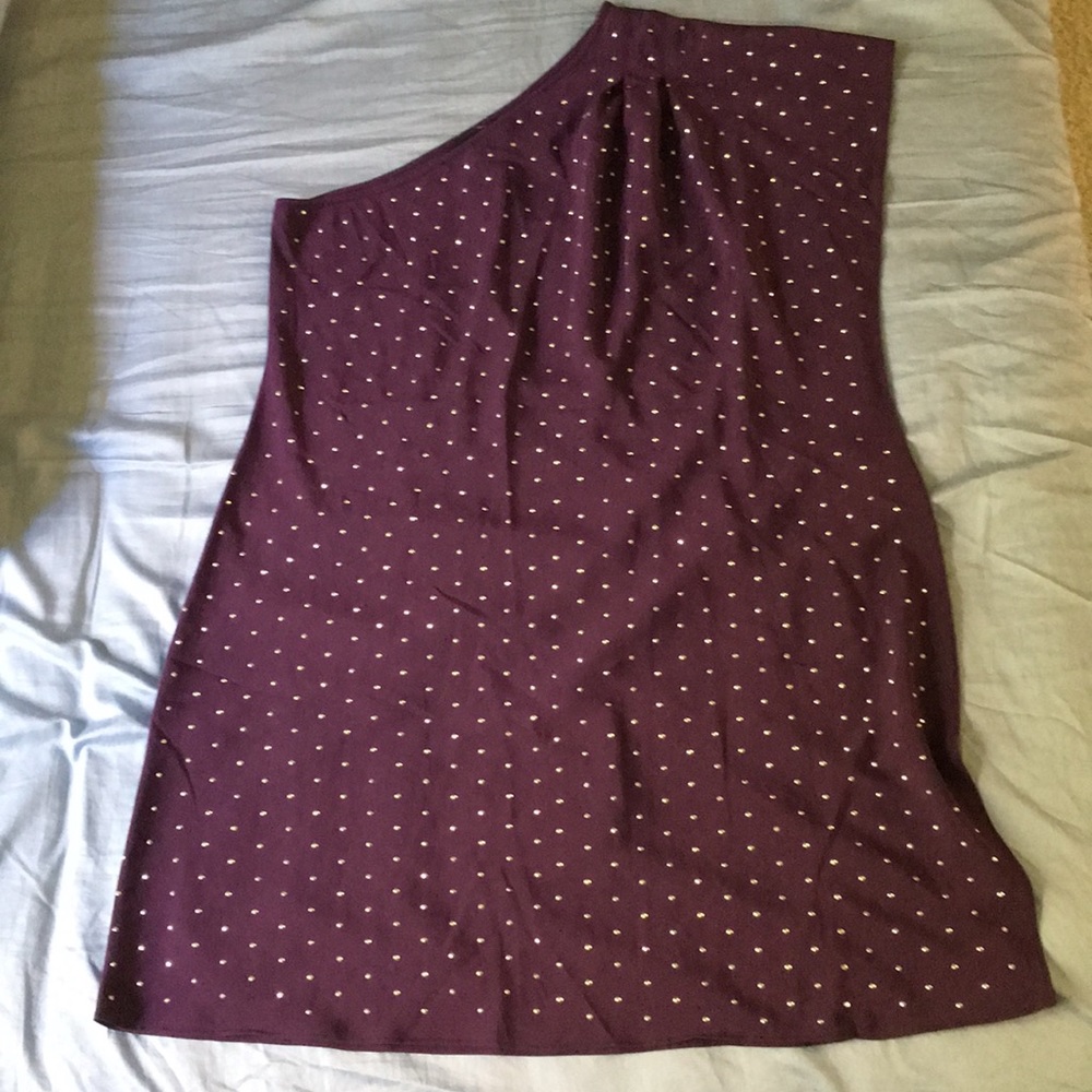 One shoulder dress